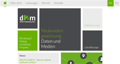 Desktop Screenshot of d-2m.de